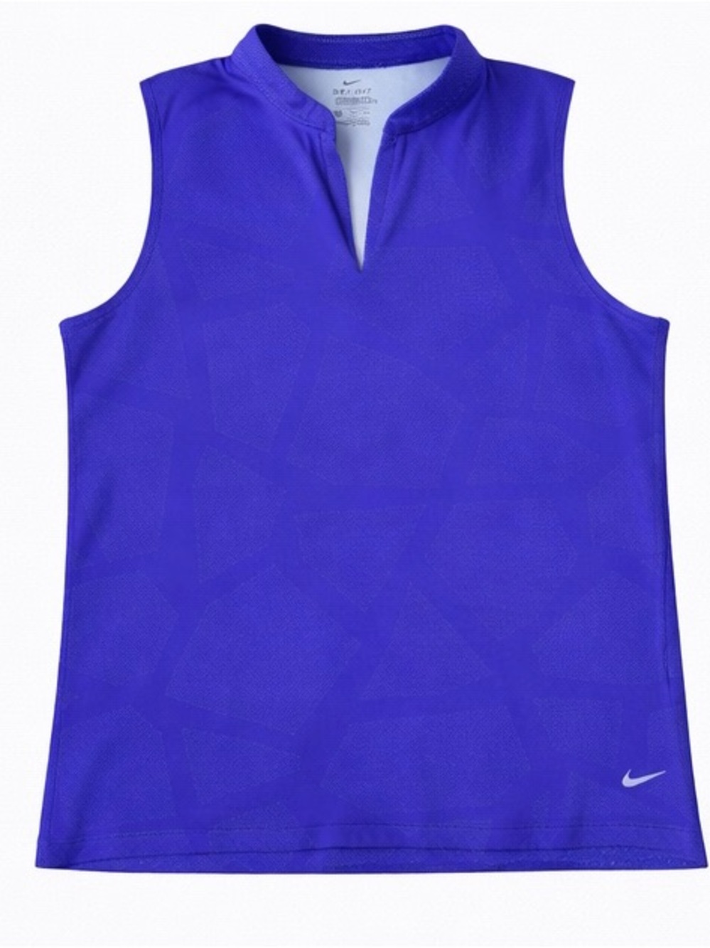 Nike Dri Fit Sleeveless Top Women XXL Blue Athletic Tank Gym Workout